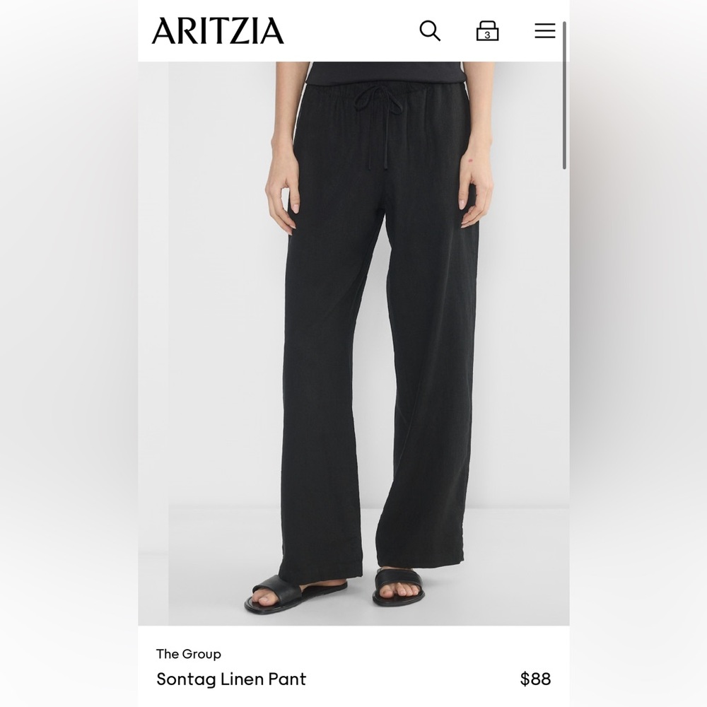 Aritzia/Babaton the Group Linen Pants